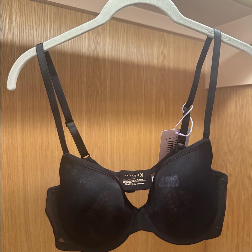 Savage X Fenty Elegant Black Bra